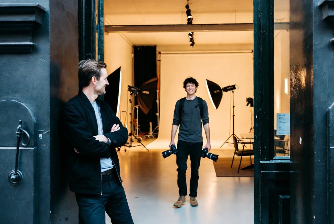 Modernes kreatives Studio